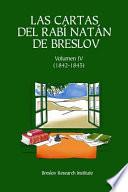 libro Las Cartas Del Rabí Natán De Breslov - Vol. Iv